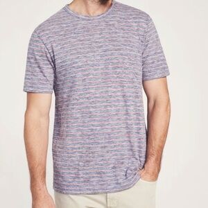 Faherty Men's Striped Cotton Shirt Size S